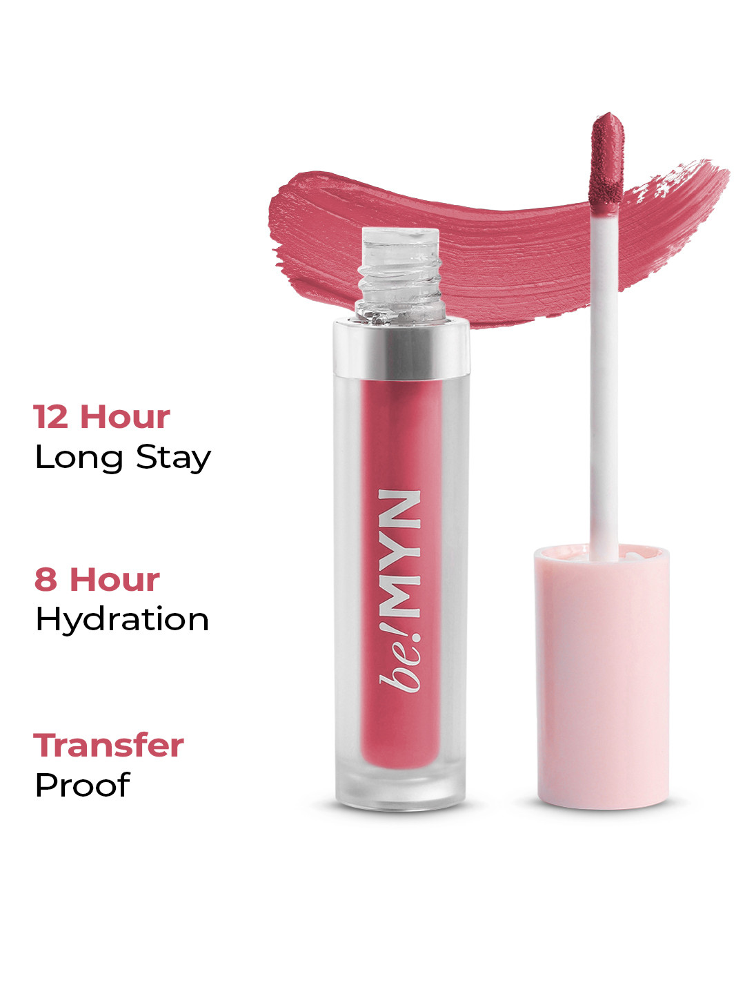 Be!Myn MousseMood 12H Stay Transfer Proof Liquid Lip Color 4.5 ml - Coral Crush LL03