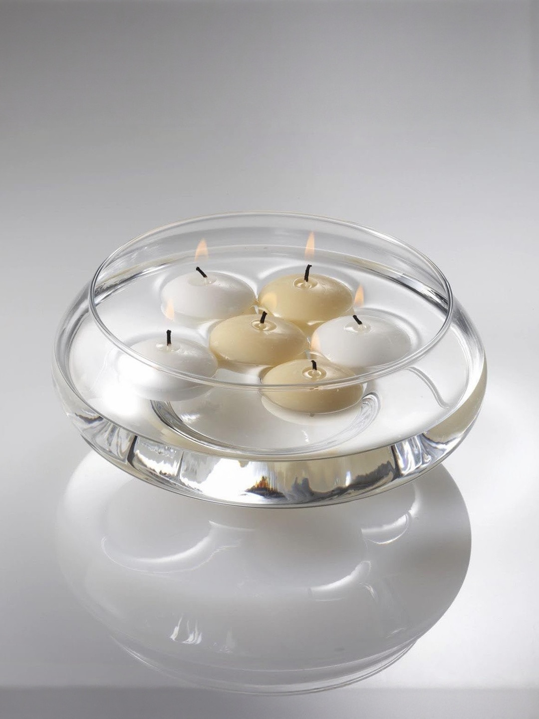 CRAFTFRY Glass Transparent Spring Bowl