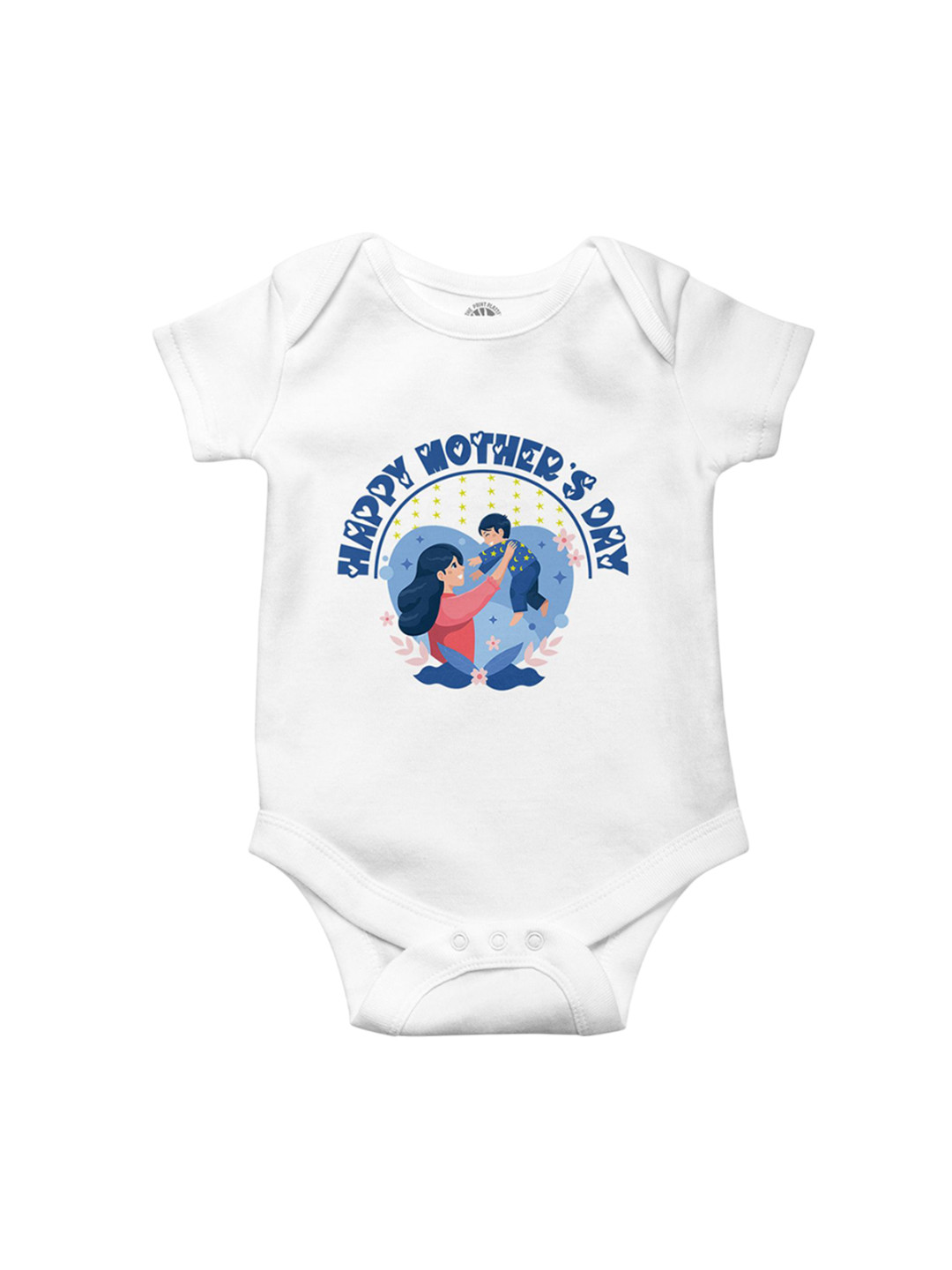THE PRINT PLATTER Infants Kids Mother Day Printed Cotton Bodysuit