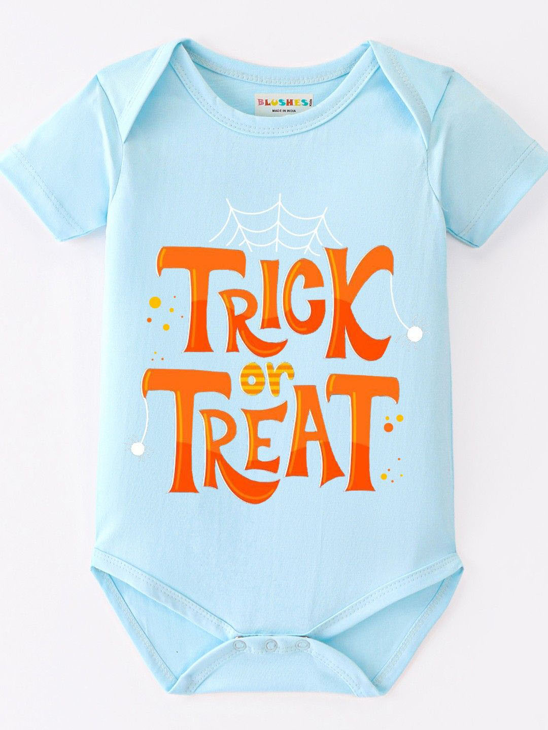 BLUSHES Infants Kids Cotton Halloween Printed Bodysuits