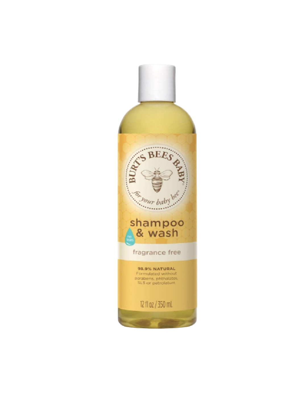 Burt's Bees Baby Dermatologically-Tested Bee Shampoo & Wash- 350 ml
