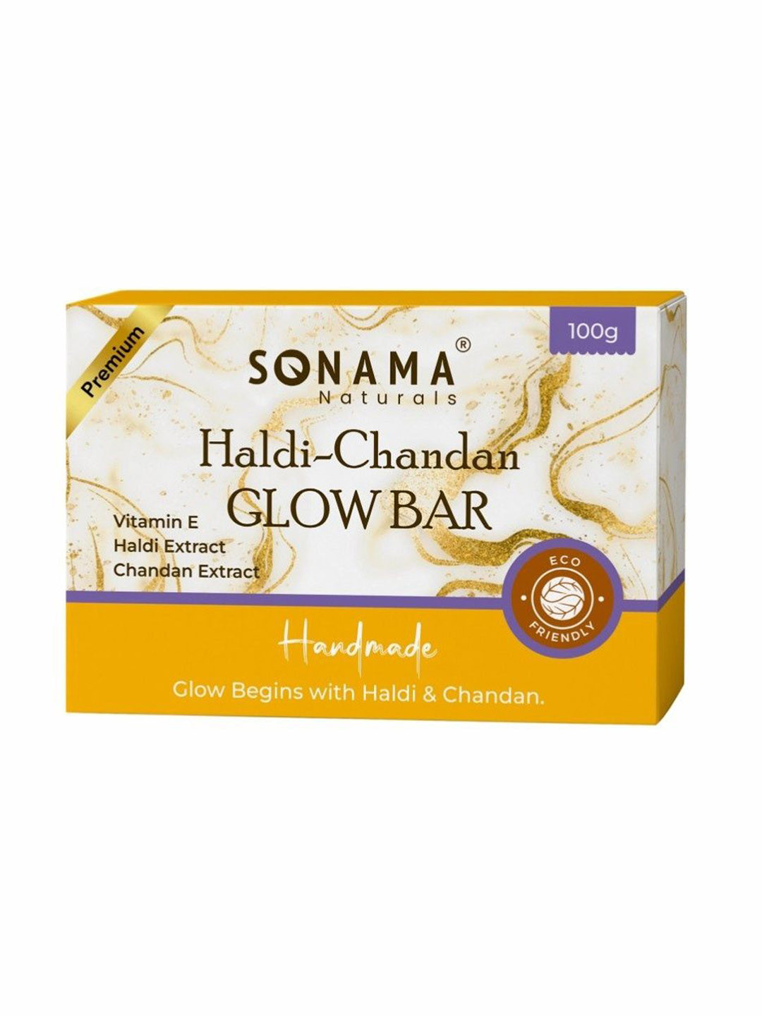 Sonama Naturals Haldi Chandan Glow Soap Bar- 100 g
