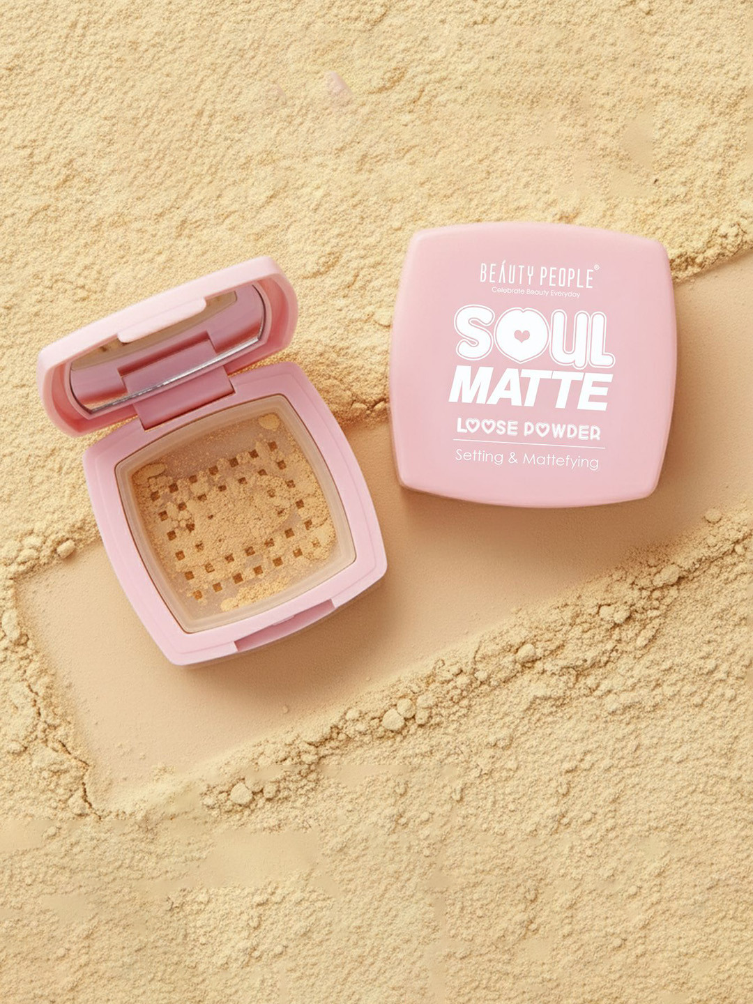 Beauty People Soul Matte Lightweight Loose Powder - 7 g - Banana