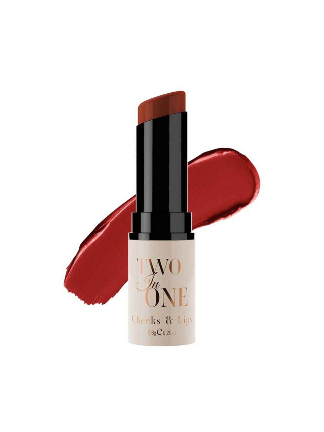 Character Two In One Velvet Long Lasting Cheeks & Lips Bullet Lipstick - 6 g - CTO303