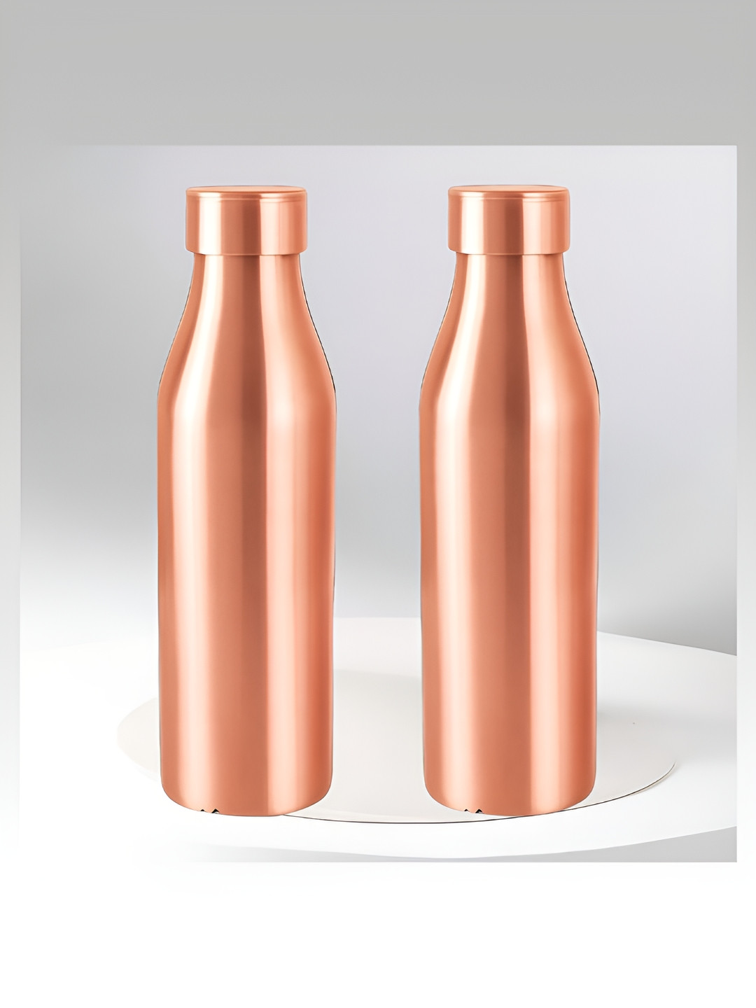 VAPOK Set of 2 Queen shape Pure Copper Water Bottle