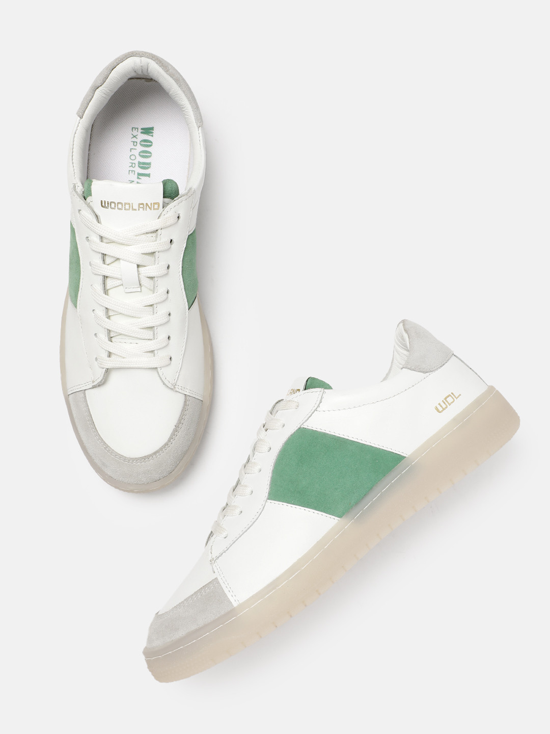 Woodland Men Colourblocked Everyday Sneakers