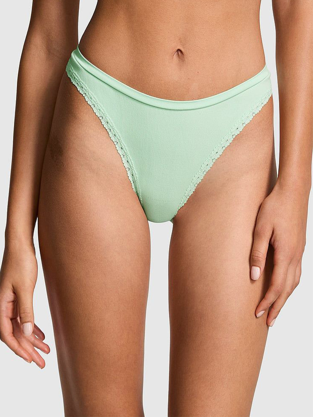Victoria's Secret Seamless High-Leg Thong Briefs