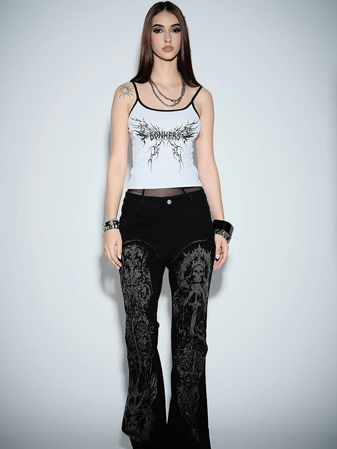 Bonkers Corner Women Static Pulse Cami Top