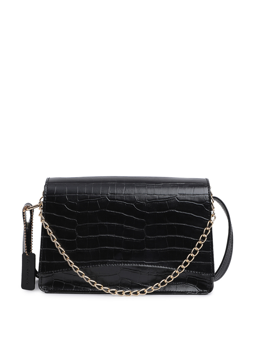 Fastrack Textured Adjustable Strap Structured Sling Bag