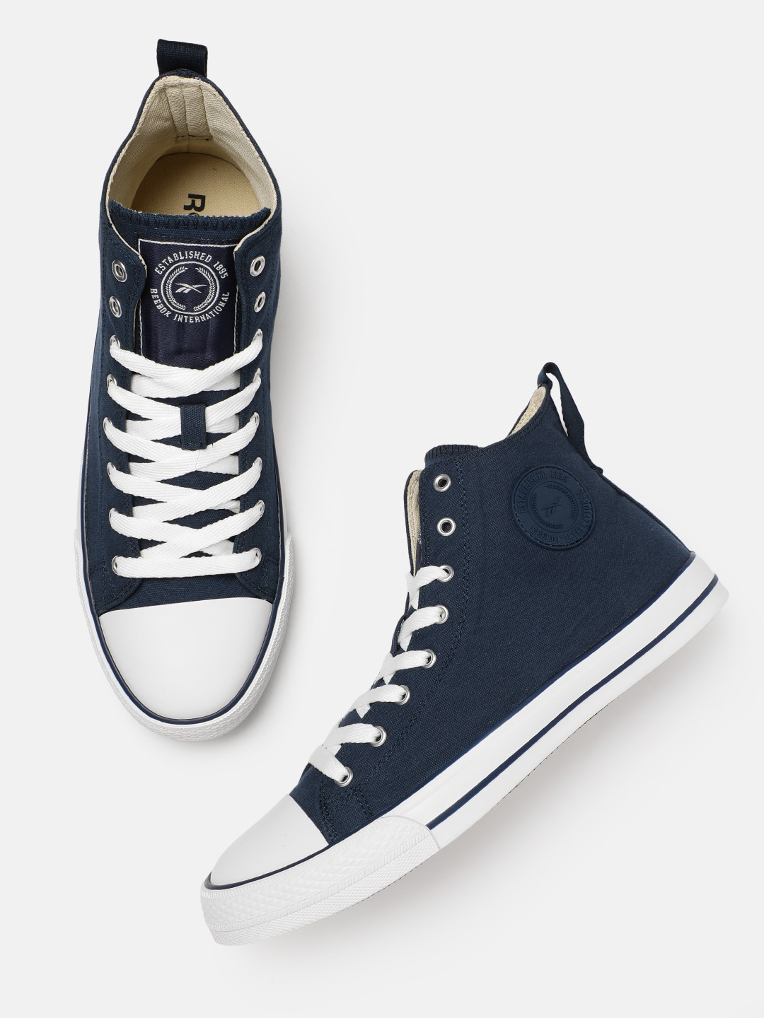 Reebok Men Cots Bee Mid-Top Sneakers