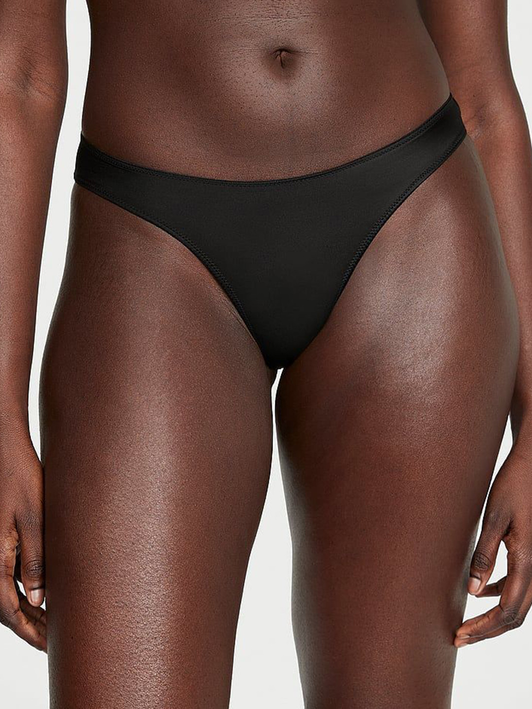 Victoria's Secret Women e Bow Satin Open-Back Low Rise Bikini Briefs