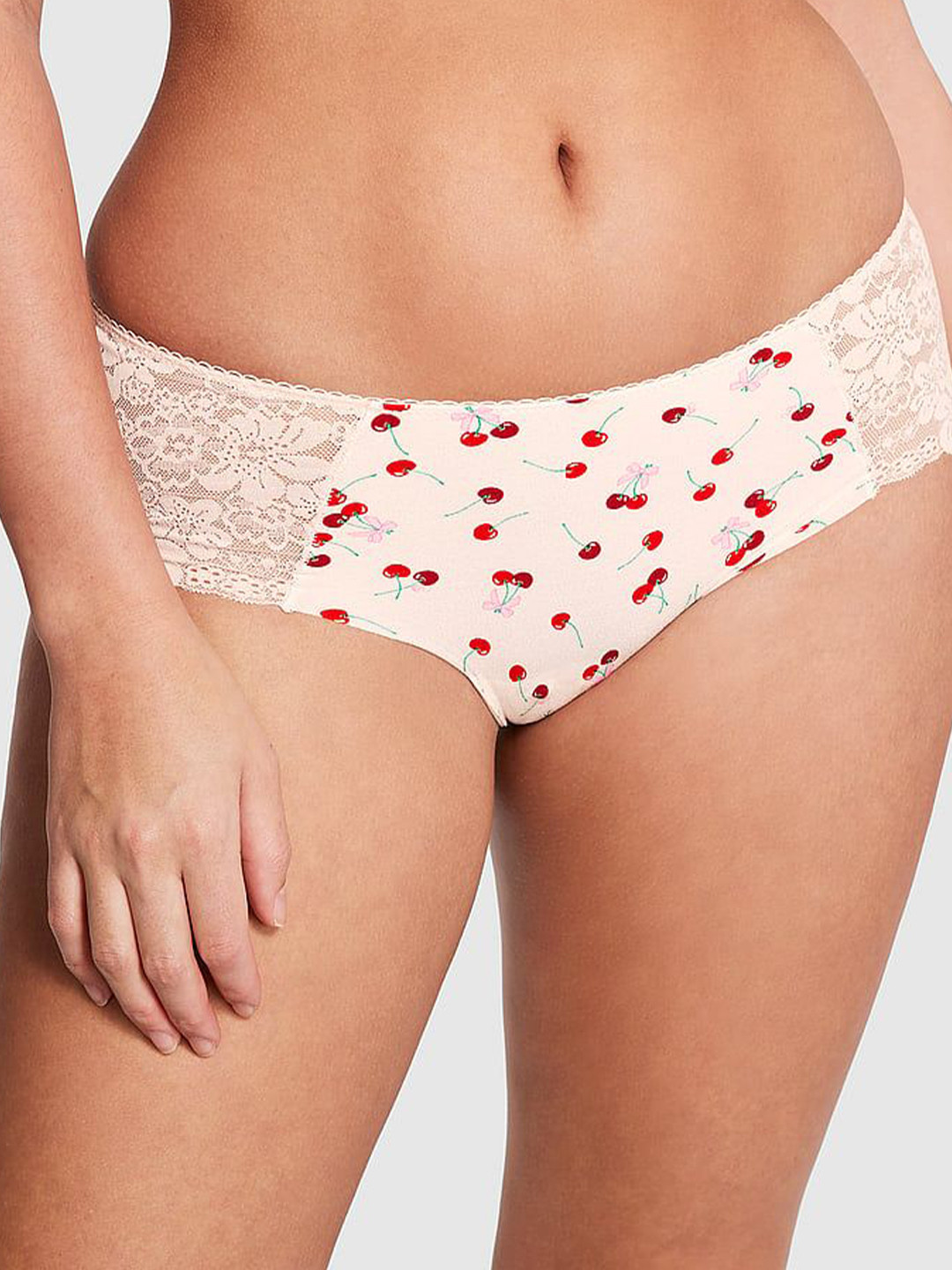 Victoria's Secret Conversational Self Designed Low-Rise Lace Hipster Briefs