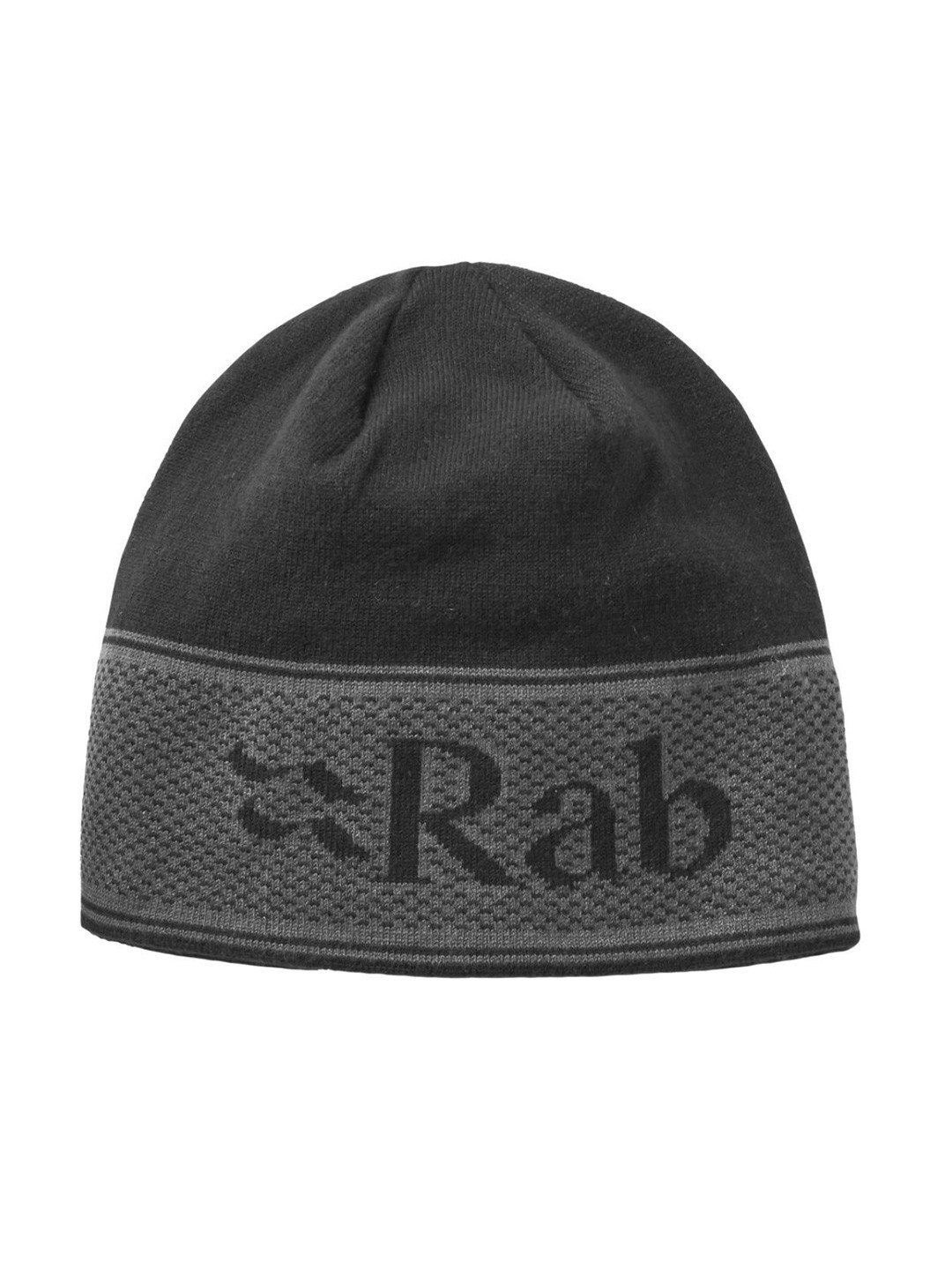 Rab Unisex Band Logo Printed Woollen Beanie
