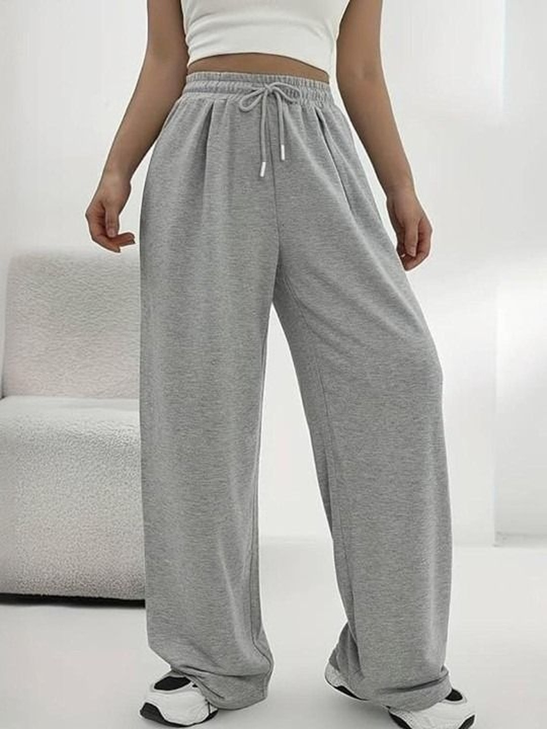 PRICHA Original Baggy High-Rise Cotton Parallel Trouser