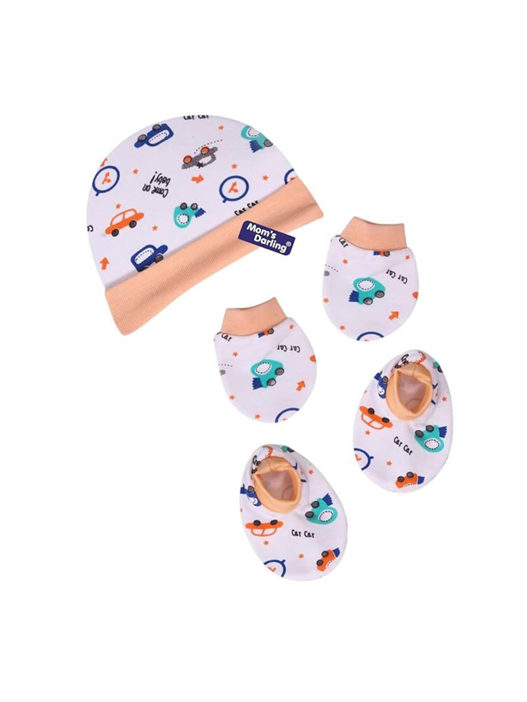 Mom's Darling Unisex Kids MOM'S DARLING Solid Cotton Baseball Cap