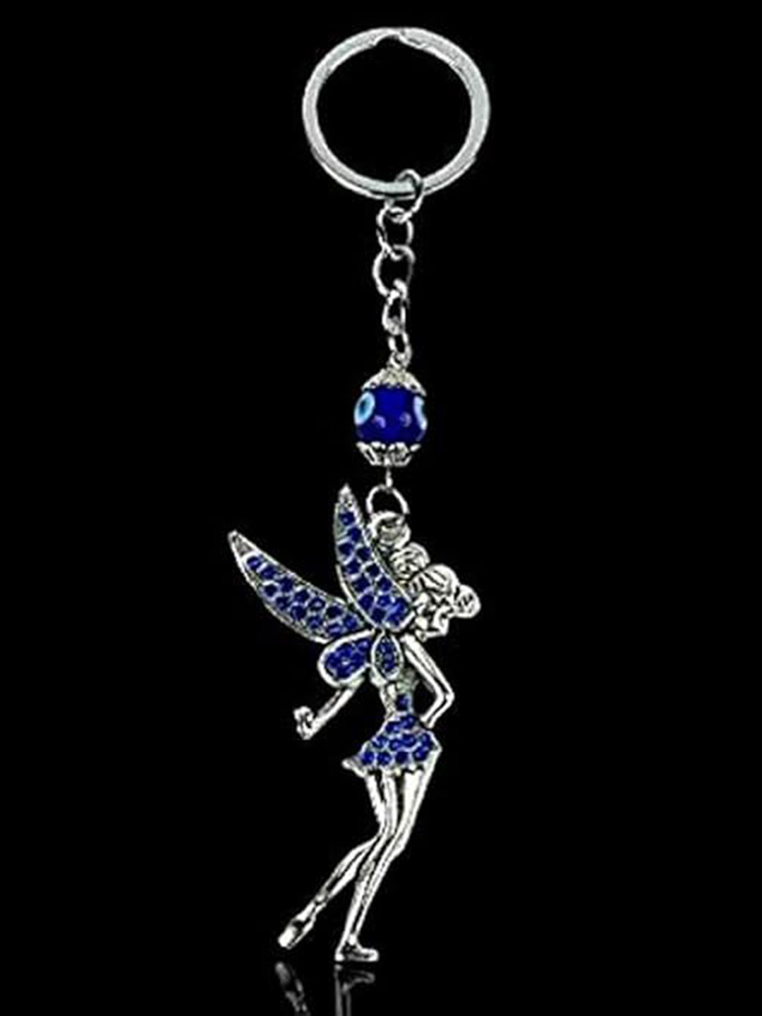 AUGEN Stone-Studded Evil Eye Key chain