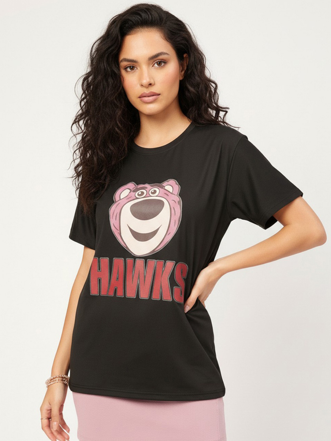 DressBerry Lovin' Lotso Humour & Comic Print T-shirt
