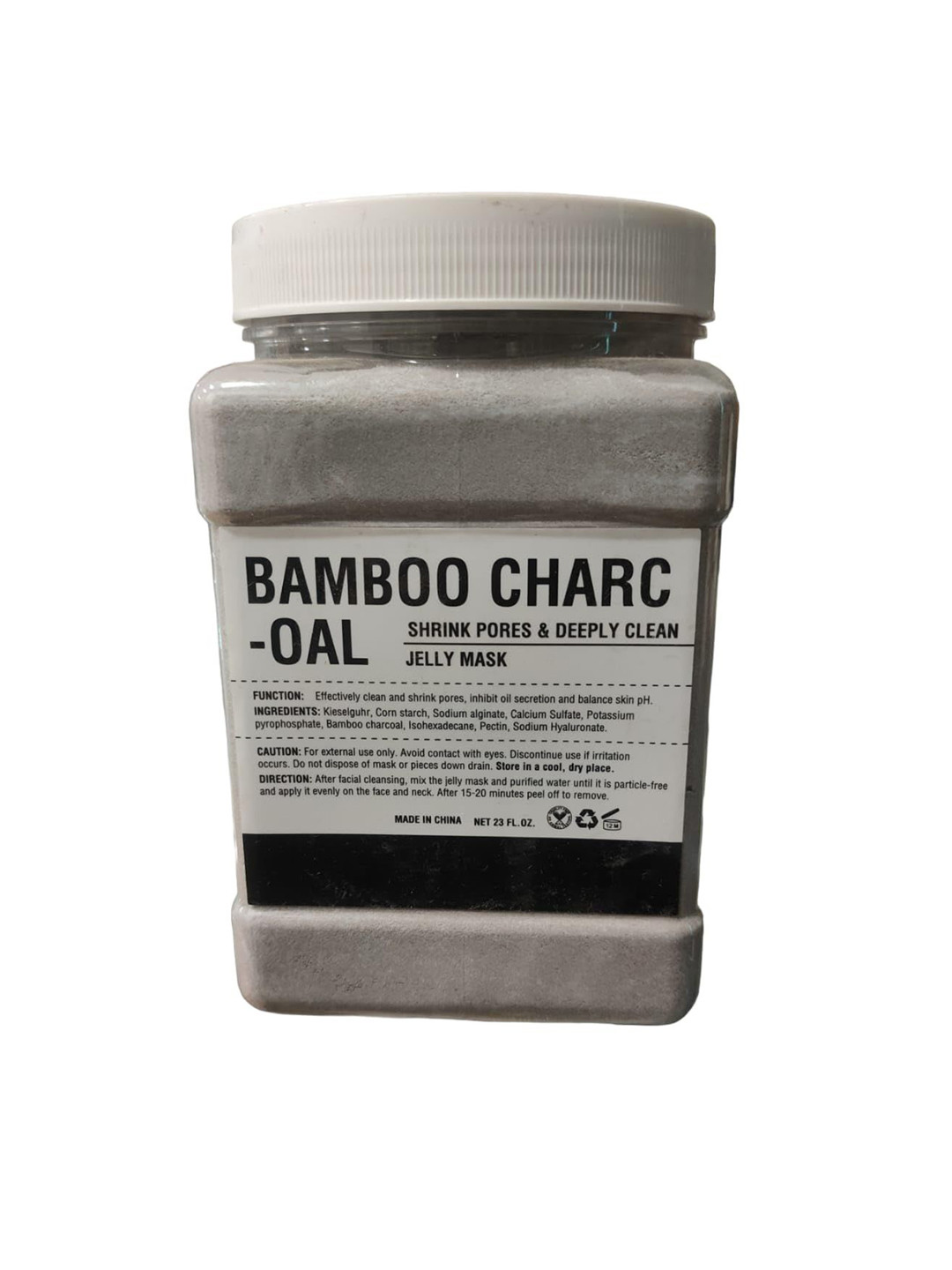 CEMA Bamboo Charcoal Moisture Jelly Mask With Hyaluronic Acid - 650 g
