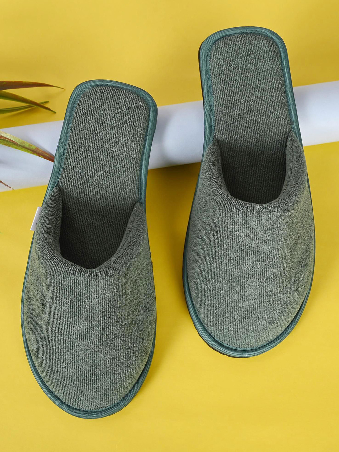 Mifuzi Fur Patterened Cushioned Footbed Room Slippers Flip Flops