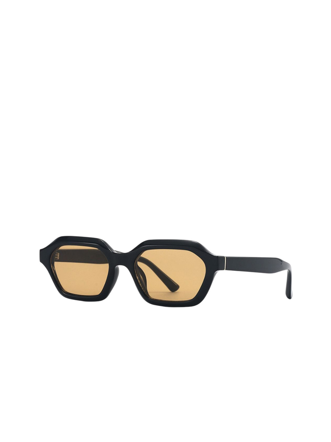 goglassic Unisex Square Sunglasses with UV Protected Lens Stellan-Black-Brown