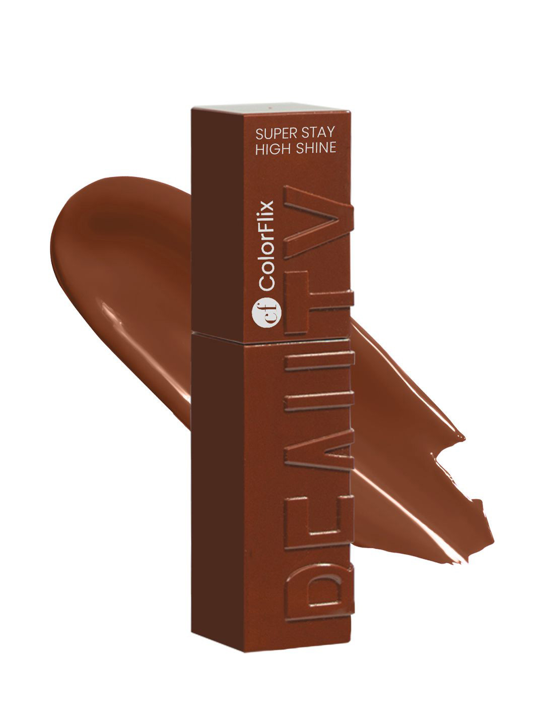 COLORFLIX Lip Drama Super Stay Waterproof Liquid Lipstick - 5 ml - Mocha Embrace - 06