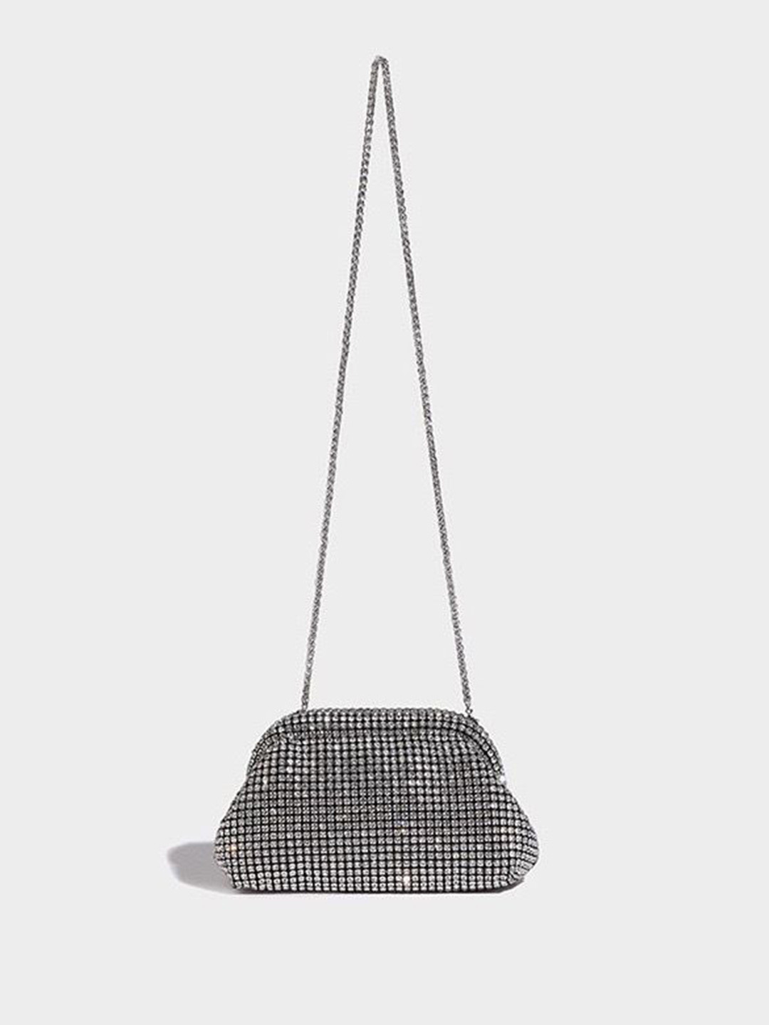 bebe Women Diamond Embellished Crossbody Clutch