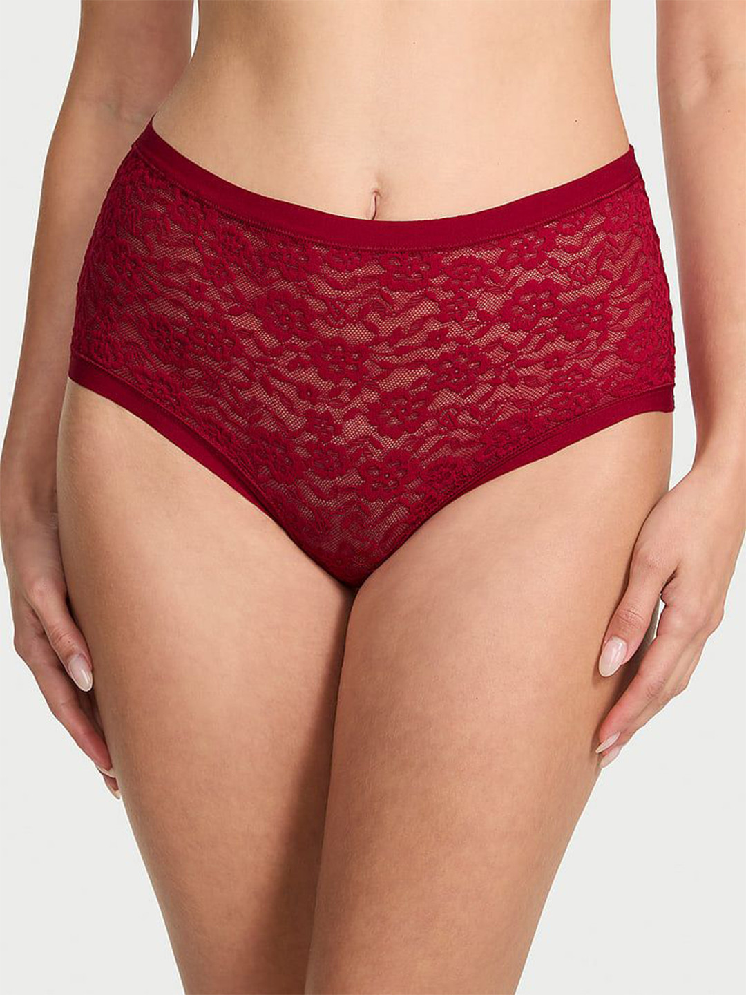 Victoria's Secret Self Design High-Rise Lace Hipster Briefs