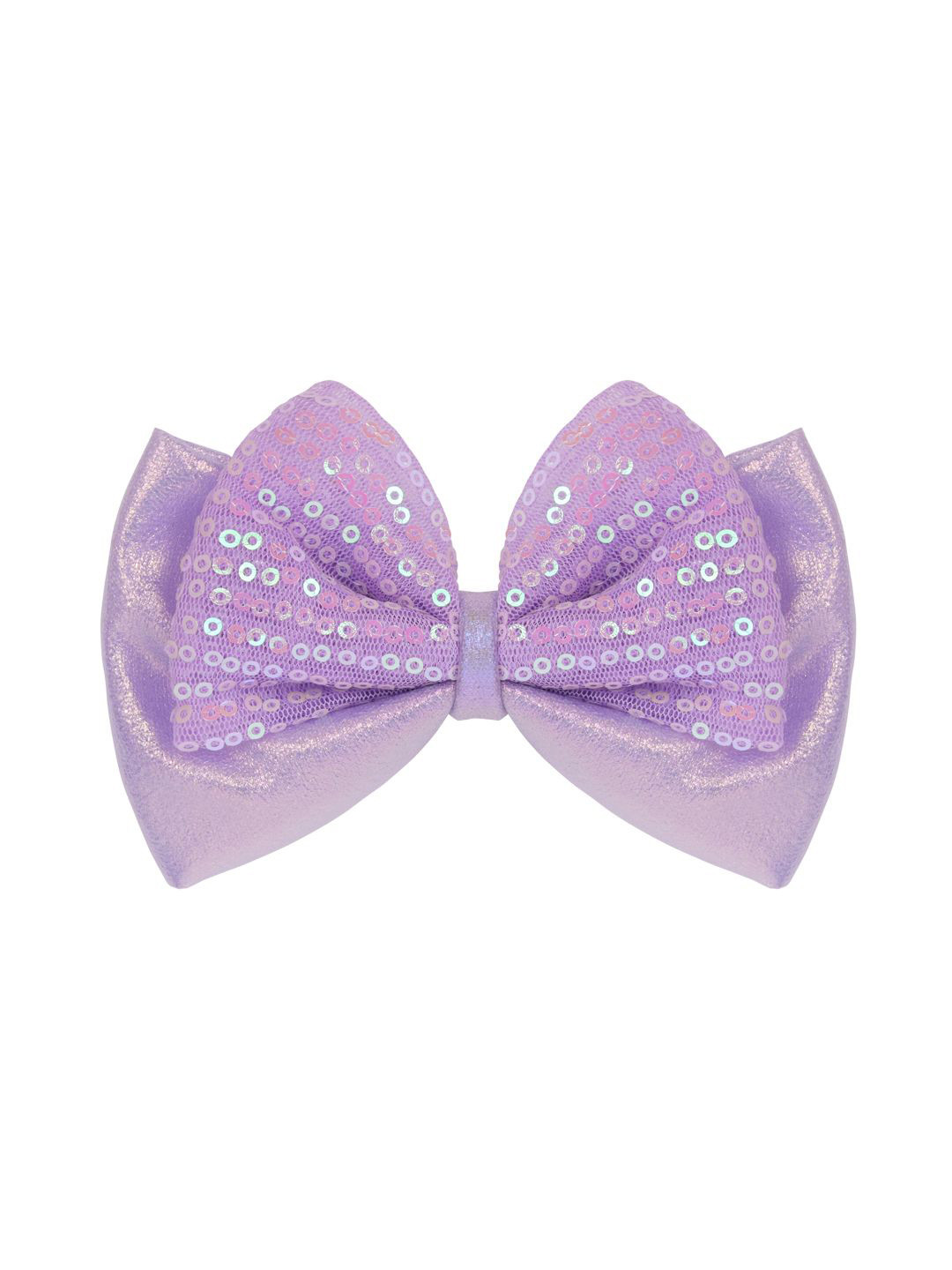 Aye Candy Girls equins Double Bow on Alligator Hair Clip