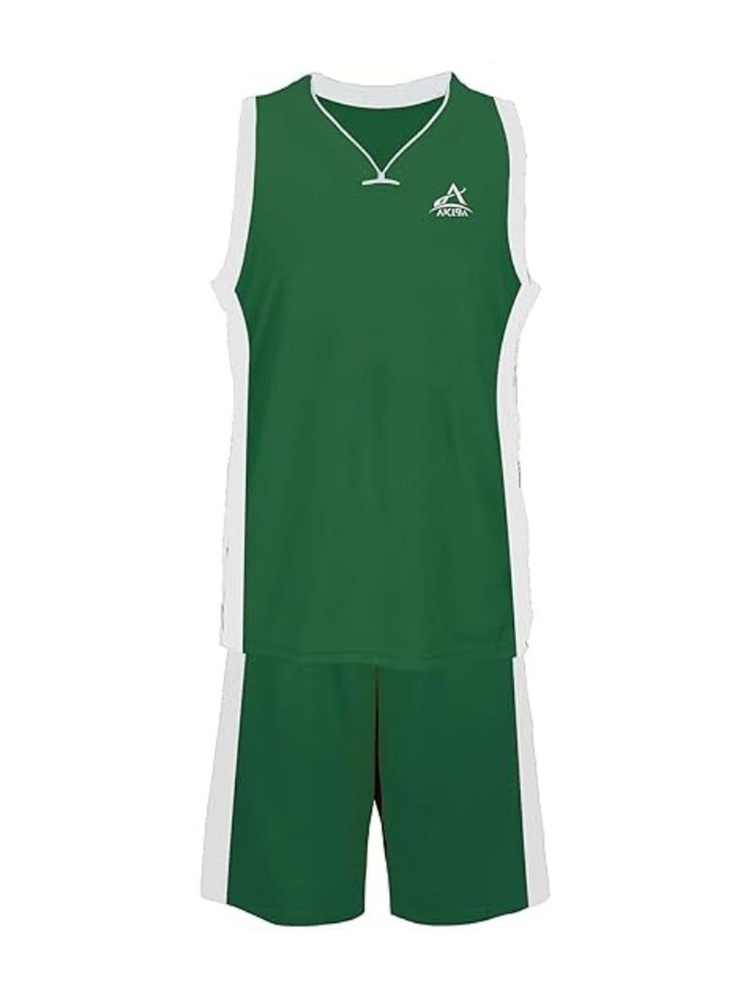 AKIBA Kids Basketball Jersey T-shirt with Shorts