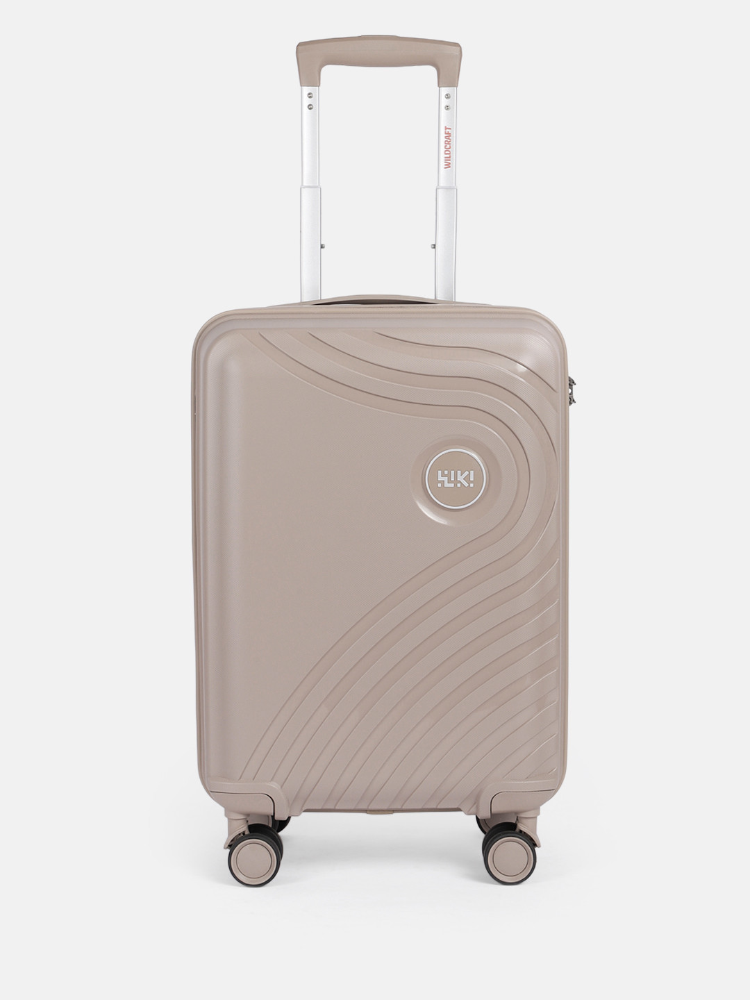 Wildcraft Onyx Textured Hard Cabin Trolley Suitcase- 45L