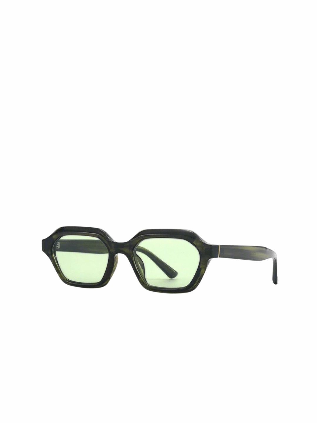 goglassic Men Square Sunglasses with UV Protected Lens Stellan-Green-L.-Green