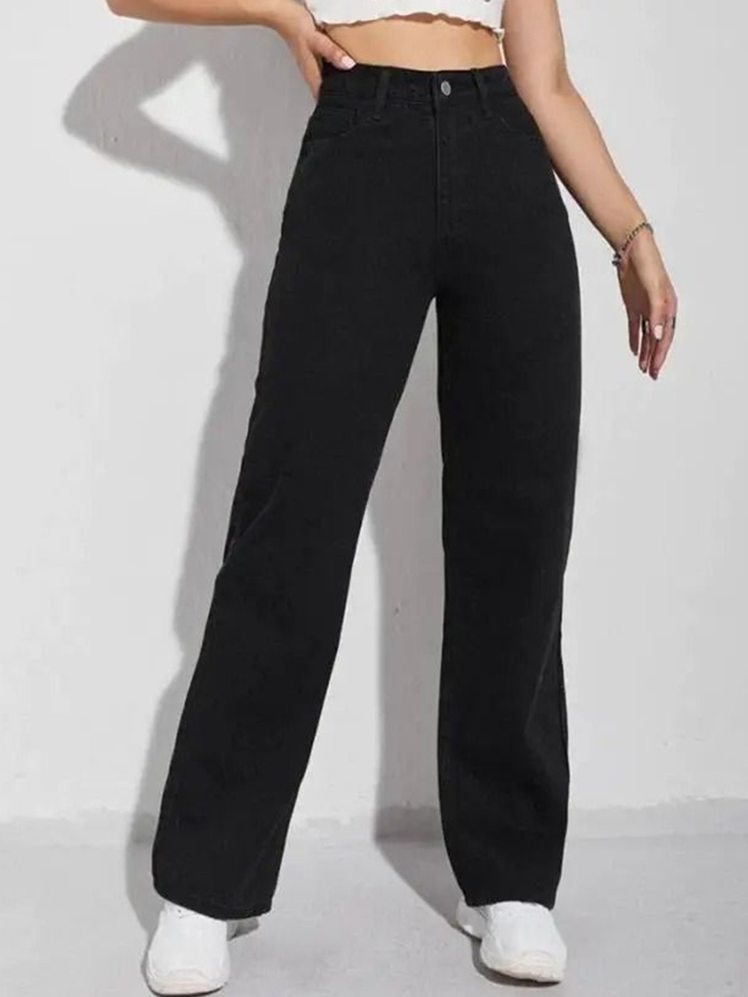 VK FASHION Women Jean Relaxed Fit High-Rise Stretchable Jeans