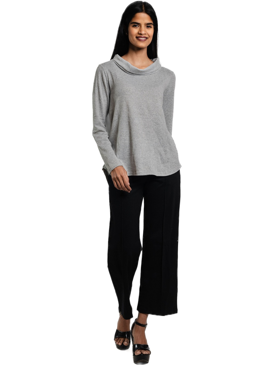 AMADORE Women Viscose Rayon Solid Tops