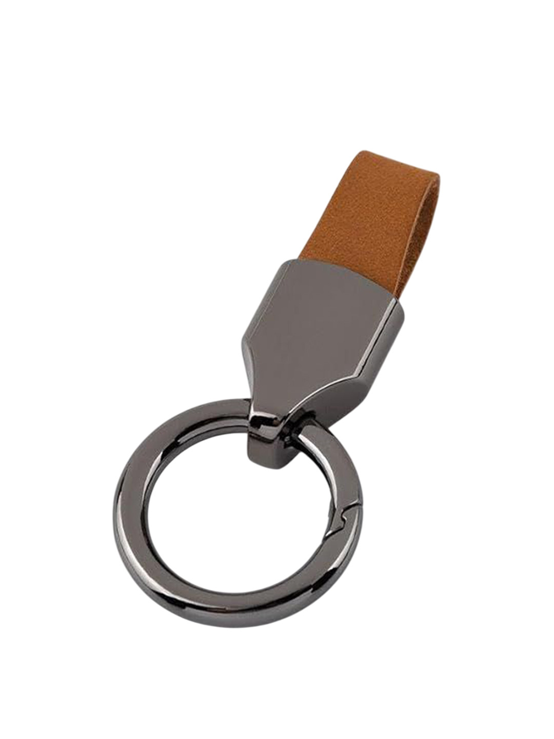 AUGEN Textured Zinc Alloy Key Chain