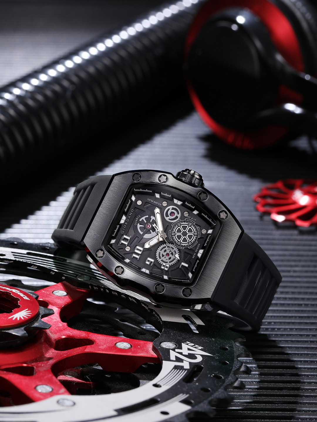 GIORDANO Men Dial & Wrap Around Straps Analogue Watch GZ-50150-01