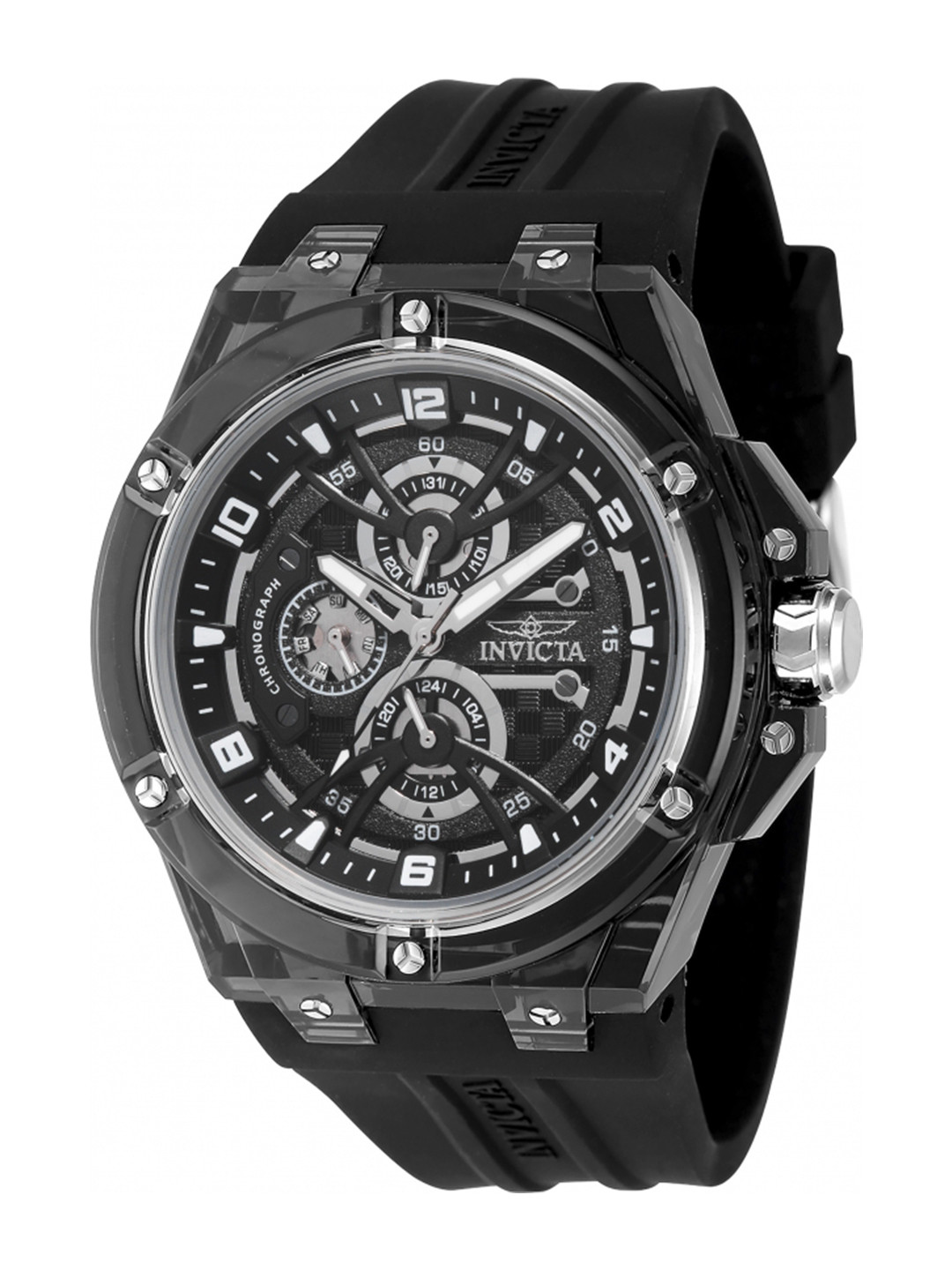 Invicta Men Patterned Dial Racing Quartz Analogue Watch 48803