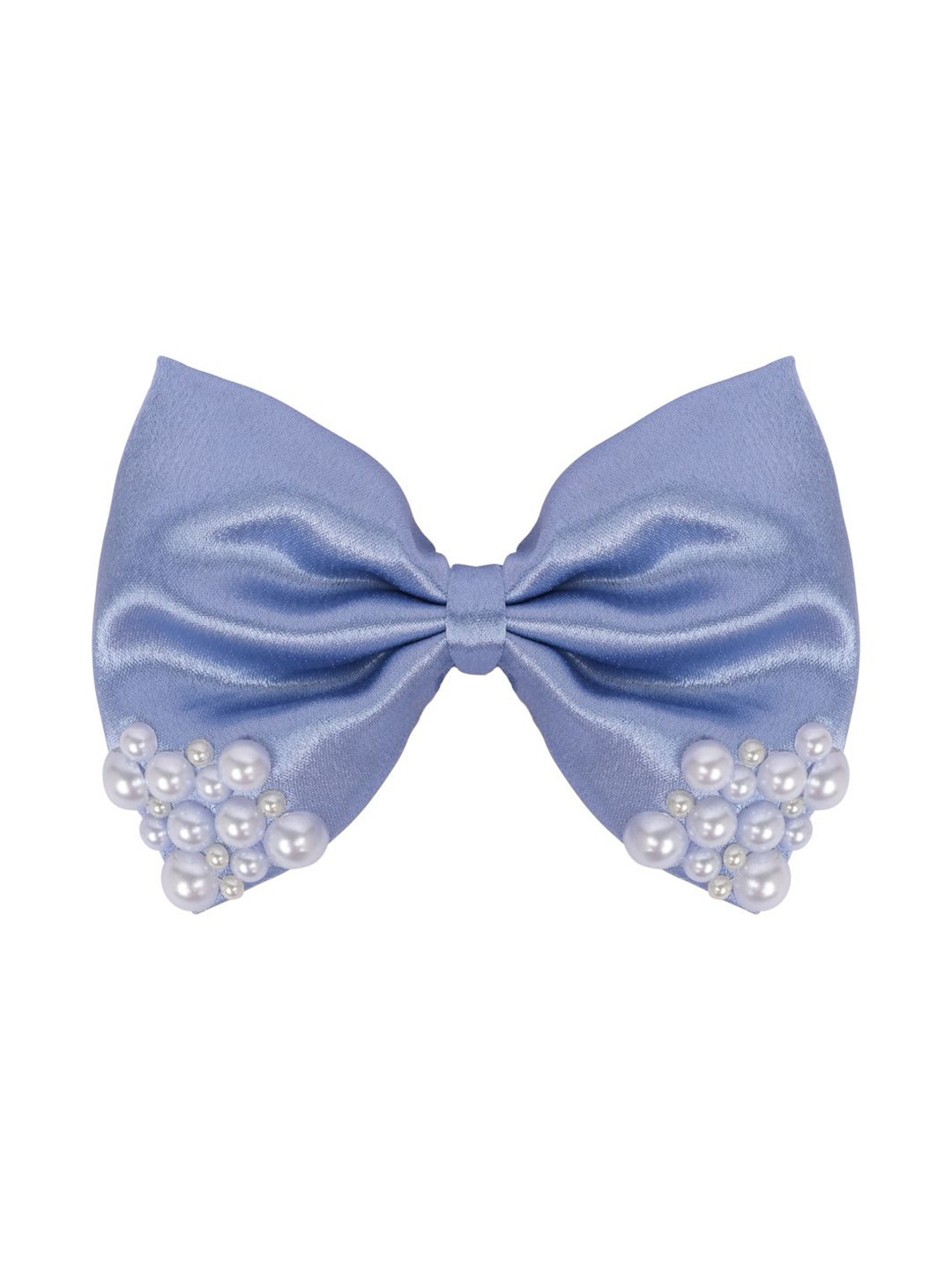 Aye Candy Girls Pearl Bow  Aligator Clip