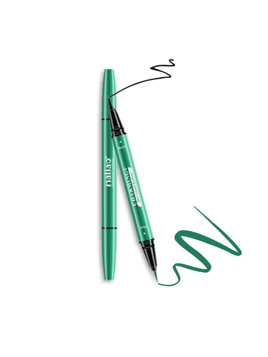 Maliao Charming Duo Sketch Pen Eyeliner - 0.8 g - Green