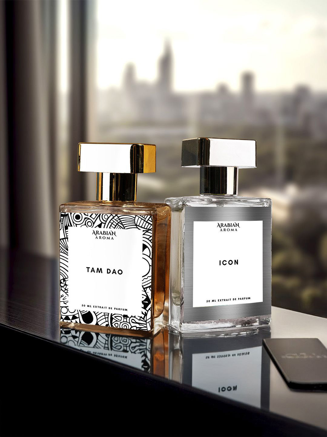 Arabian Aroma Men Set Of 2 Tam Dao, Icon Extrait De Parfum - 100 ml