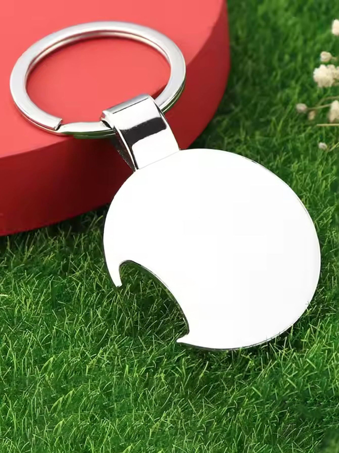 AUGEN Football Design Metallic Key chain