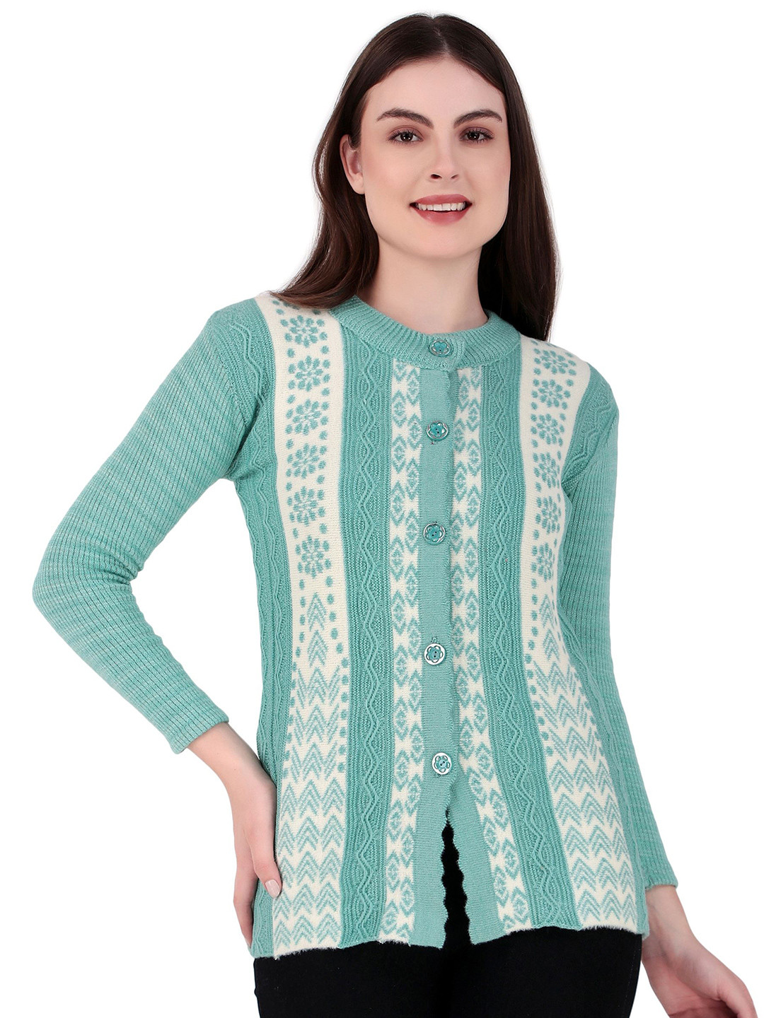 Brazo Women Floral Cardigan