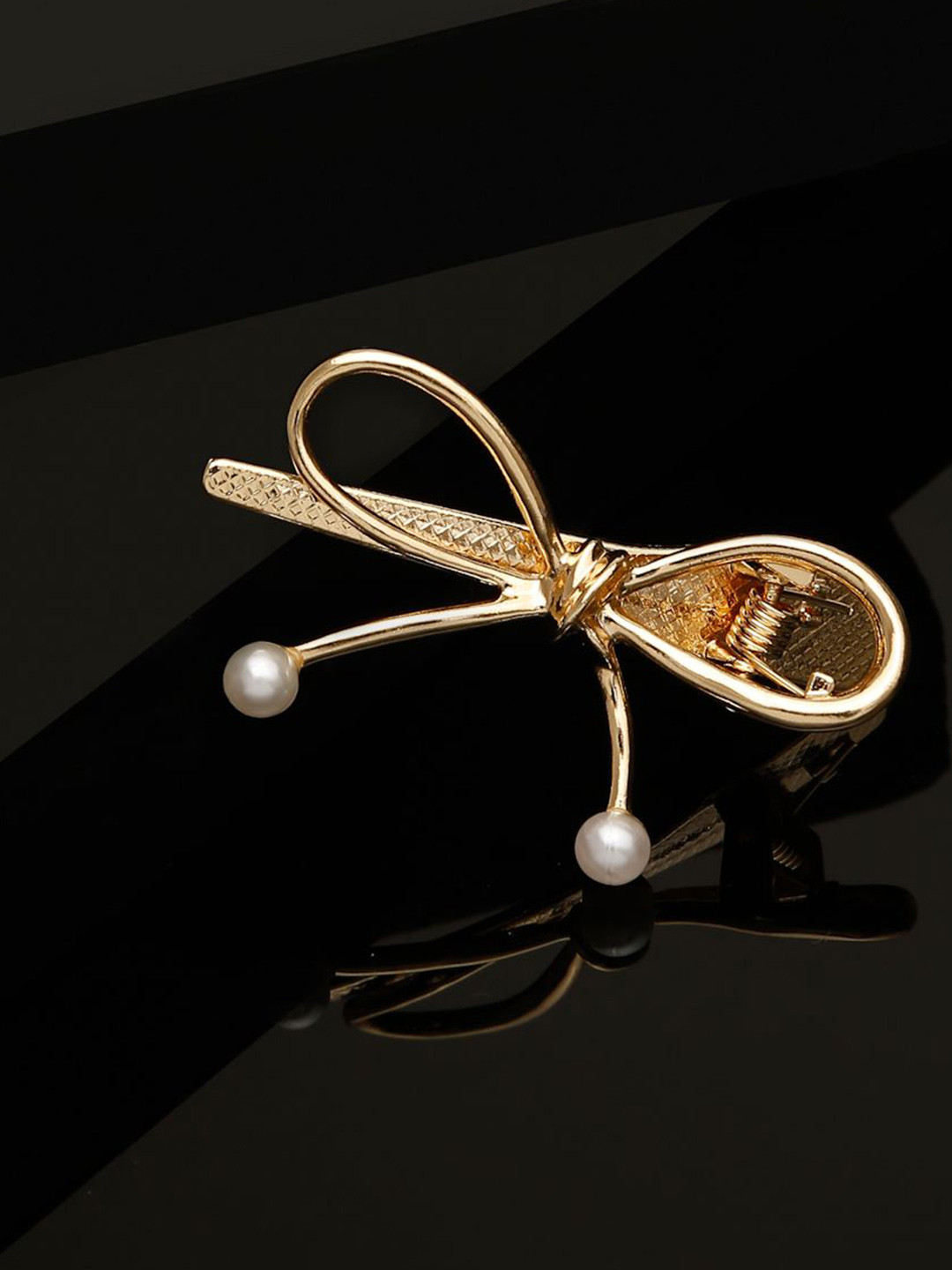 Stoln Women Bow Metal Claw Clip