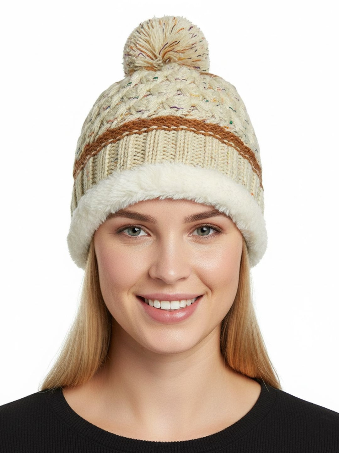 Moda Rapido Women Winter Woolen Cap