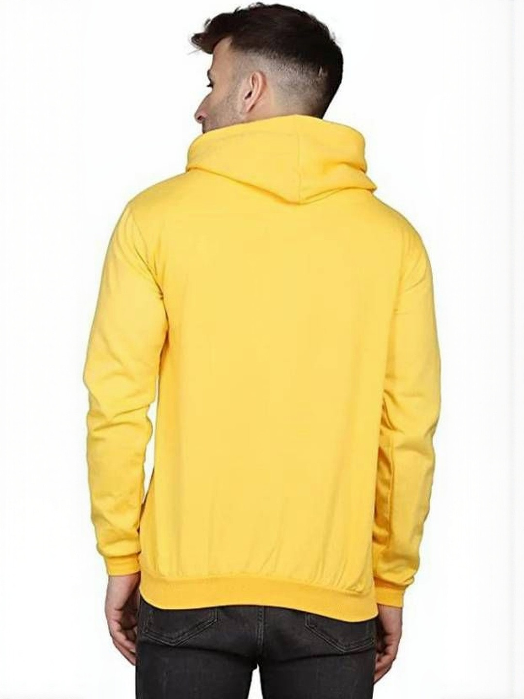 VALUE CREATION Long Sleeves Cotton Hooded Pullover