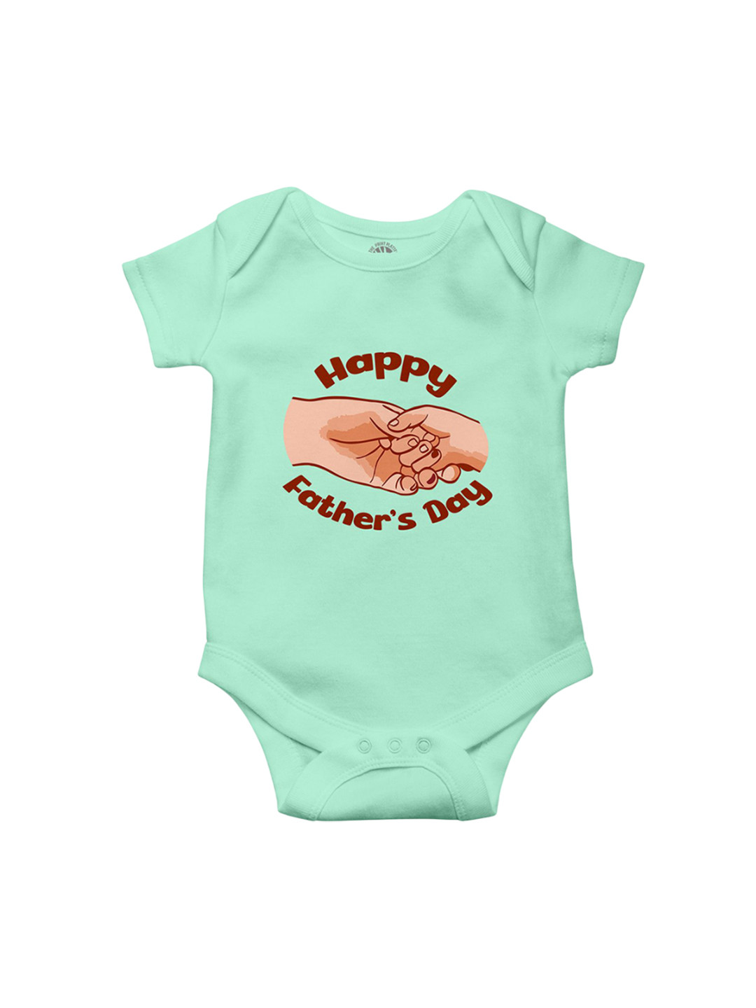 THE PRINT PLATTER Kids Father Day Printed Cotton Bodysuit