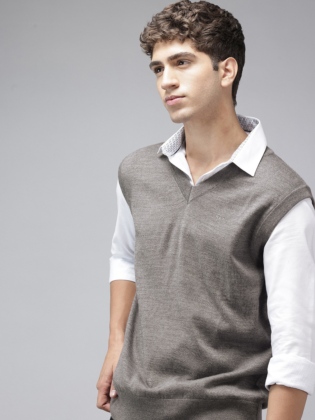 ColorPlus Knitted Sweater Vest