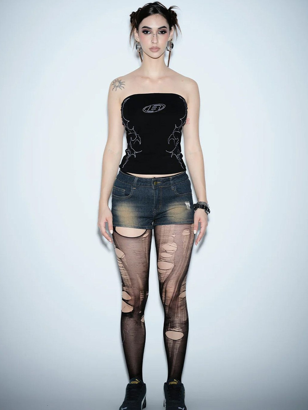 Bonkers Corner Women Crystatrix Tube Top