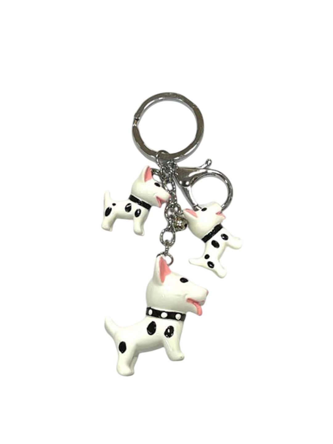 AUGEN PVC Stainless Steel Dog Keychain