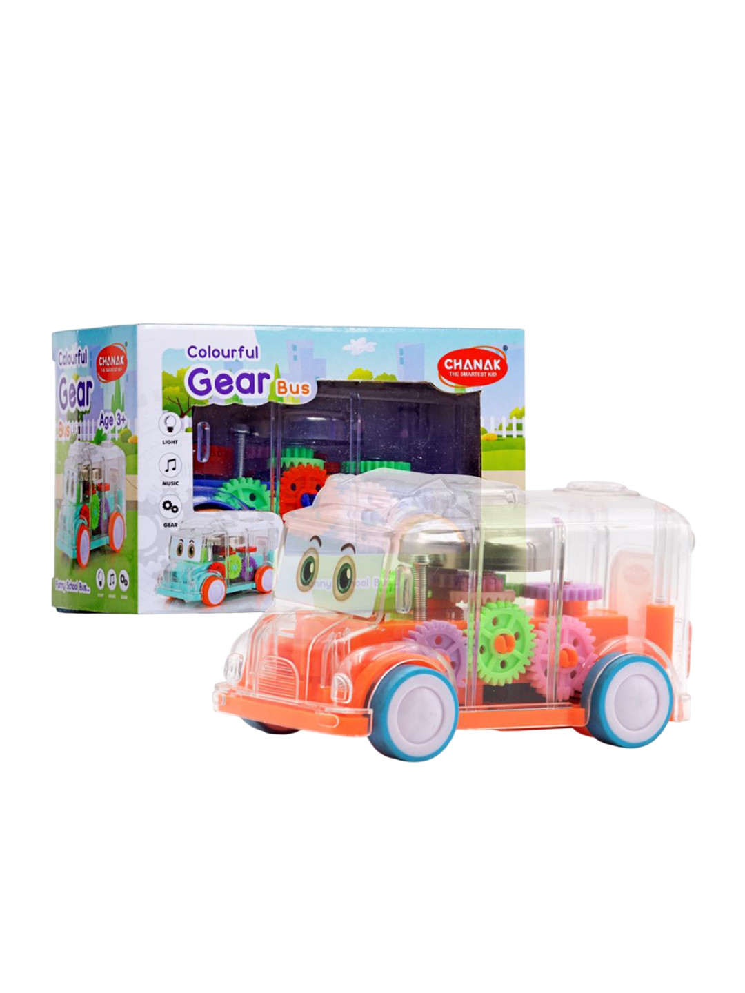 CHANAK Gear Bus Light & Sound Musical Toy