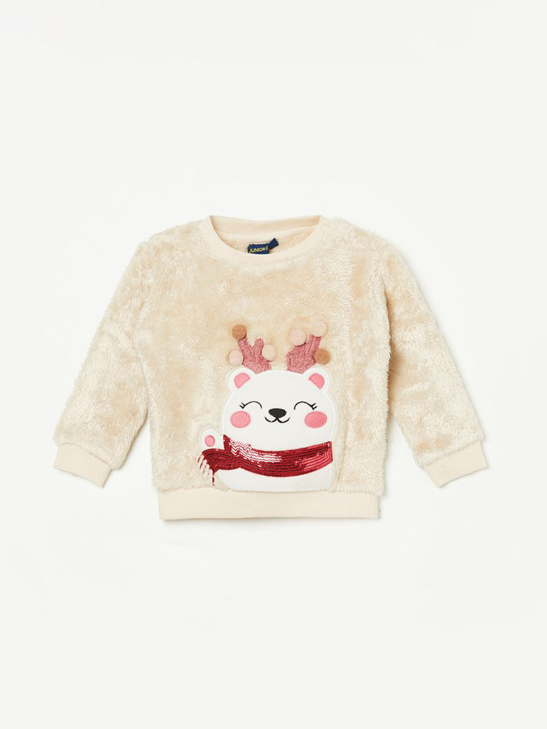Juniors by Lifestyle Girls Grapic Printed Full Sleeve Sweatshirt